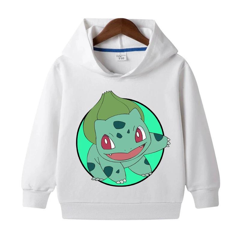 Pokemon Bulbasaur Kawaii Hoodie For Children 