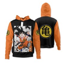 Kawaii Anime Dragon Ball Goku Printed Hoodie Kawaii Anime Dragon Ball Goku Printed Hoodie