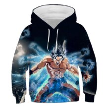 Kawaii Dragon Ball Anime Son Goku Long Sleeve Hoodie Kawaii Dragon Ball Anime Son Goku Long Sleeve Hoodie