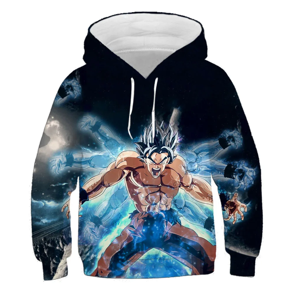 Kawaii Dragon Ball Anime Son Goku Long Sleeve Hoodie