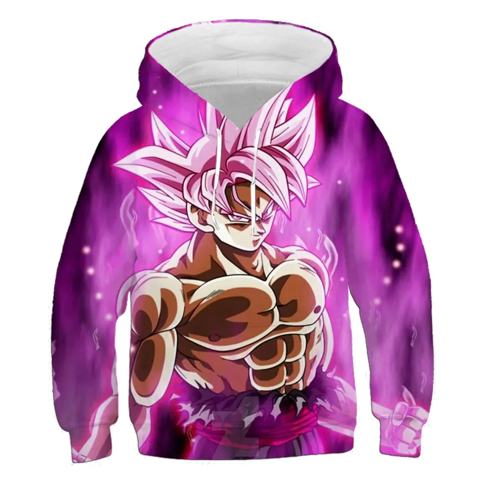 Kawaii Anime Dragon Ball Son Goku Long Sleeve Hoodie