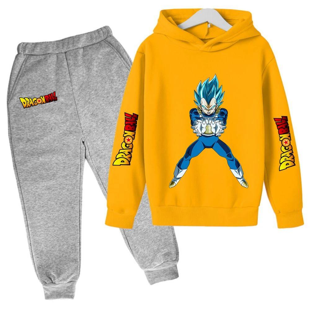 Kawaii Anime Dragon Ball Vegeta Hoodie With Pant