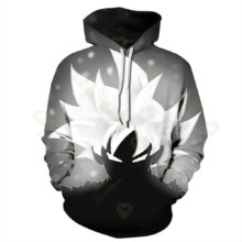 Kawaii Anime Dragon Ball Son Goku Printed Hoodie Kawaii Anime Dragon Ball Son Goku Printed Hoodie