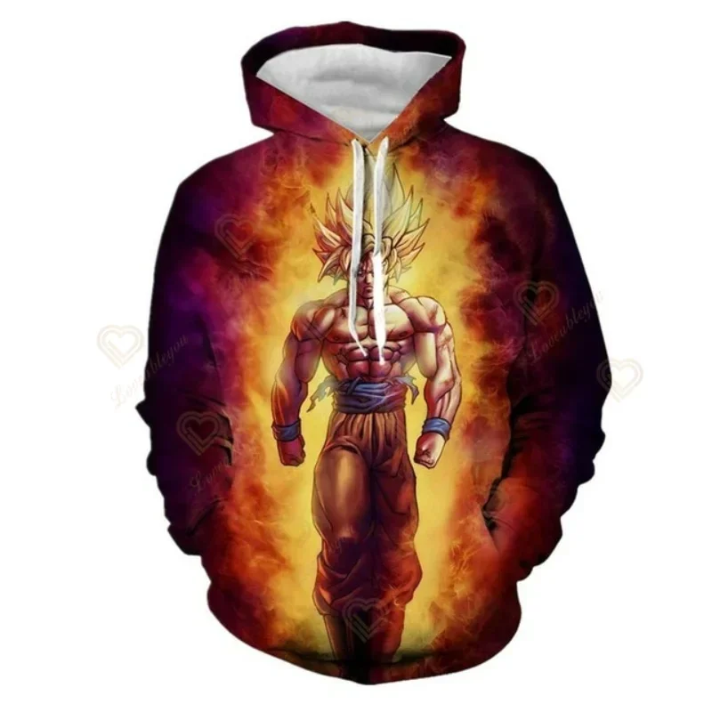 Kawaii Anime Dragon Ball Son Goku Hoodie