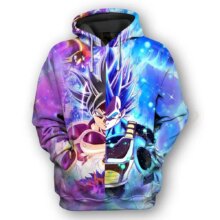 Kawaii Dragon Ball Son Goku Anime Polyester Hoodie Kawaii Dragon Ball Son Goku Anime Polyester Hoodie