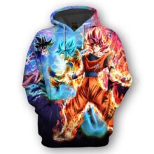 Kawaii Dragon Ball Anime Character Printed Hoodie Kawaii Dragon Ball Anime Character Printed Hoodie