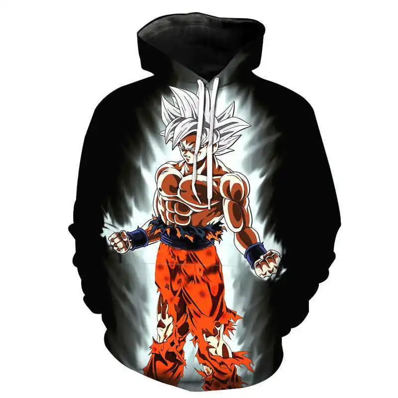 Kawaii Dragon Ball Z Anime Son Goku Hooded Sweatshirt
