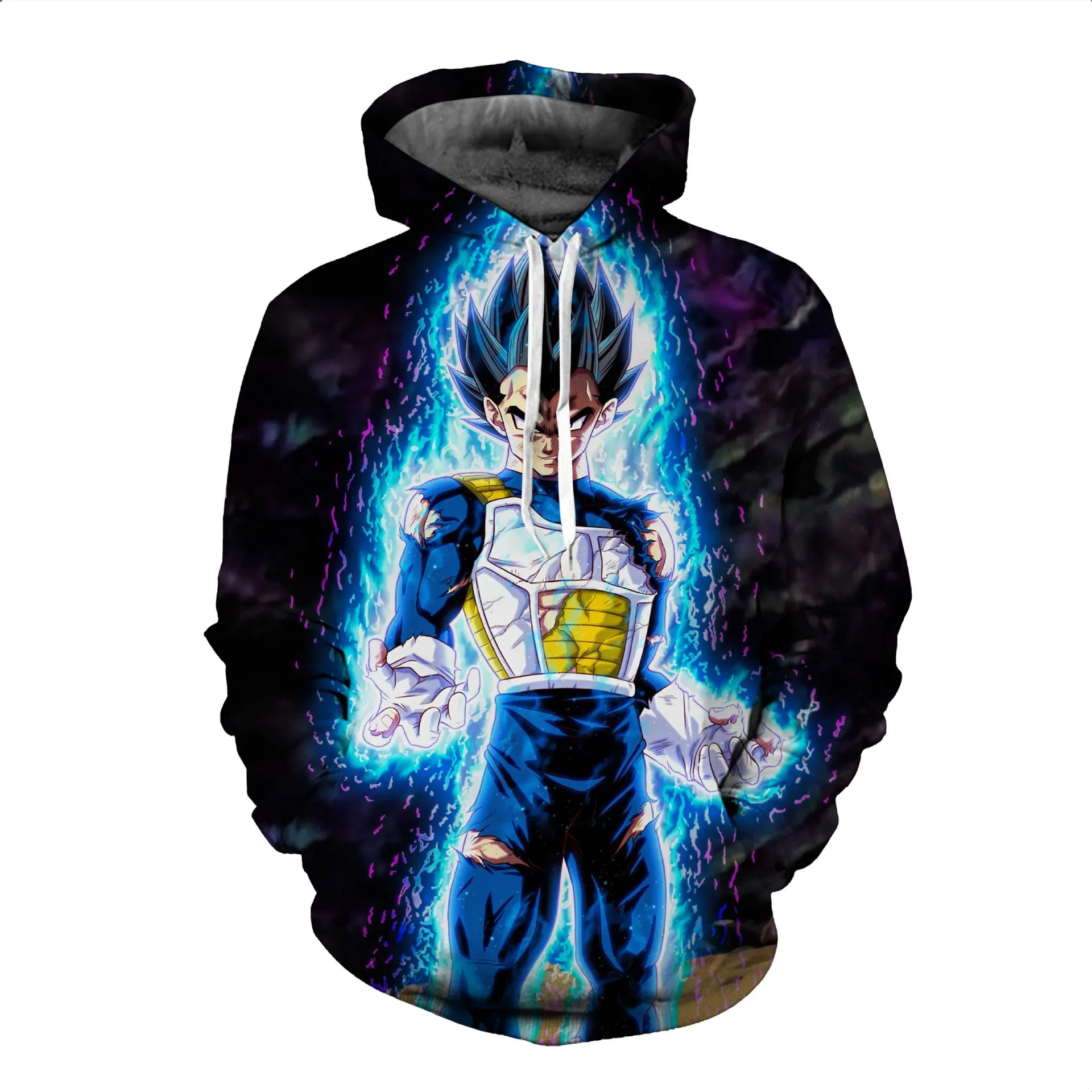 Kawaii Anime Dragan Ball Super Saiyan 2 Hoodie Kawaii Anime Dragan Ball Super Saiyan 2 Hoodie
