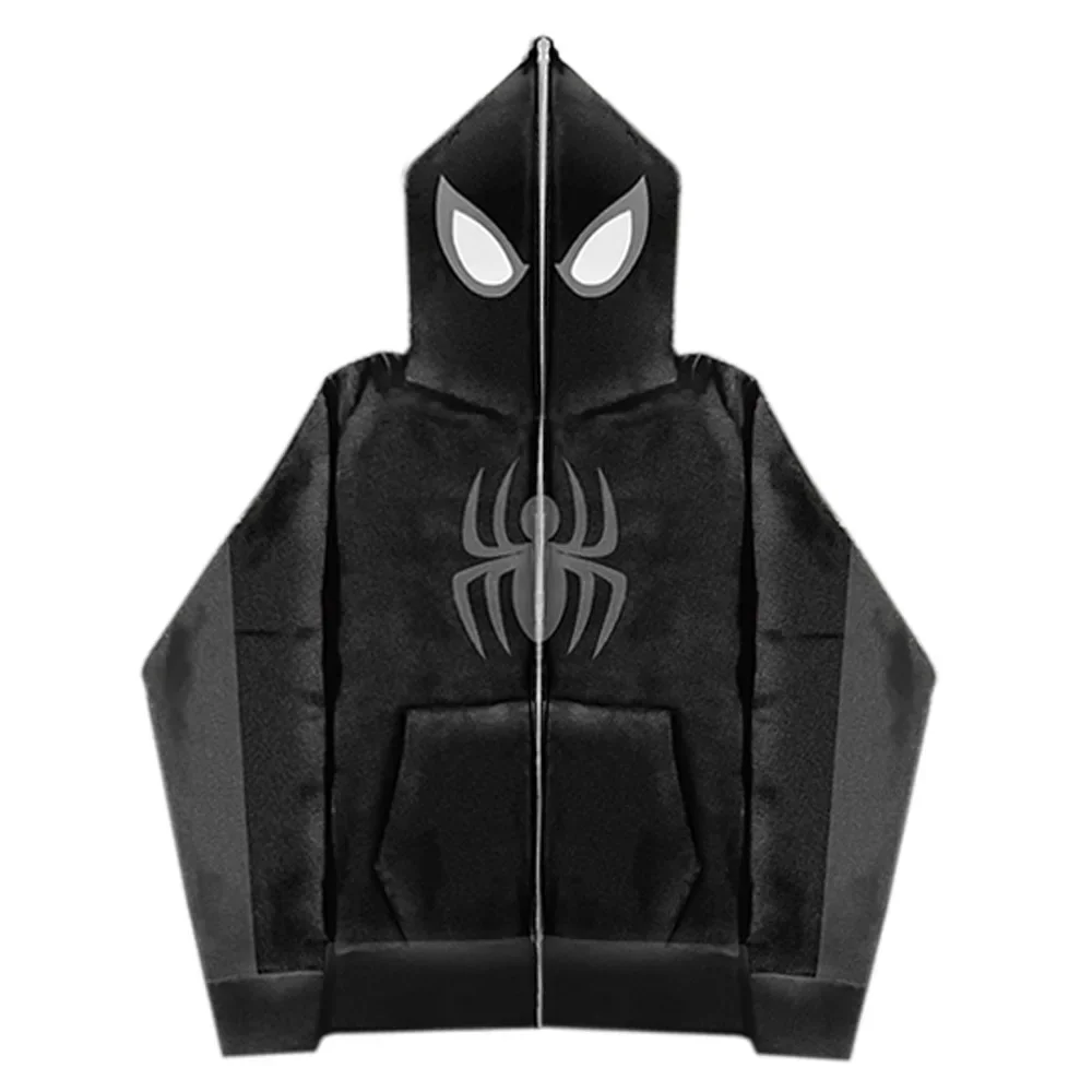 Spiderman Kawaii Black Hoodie