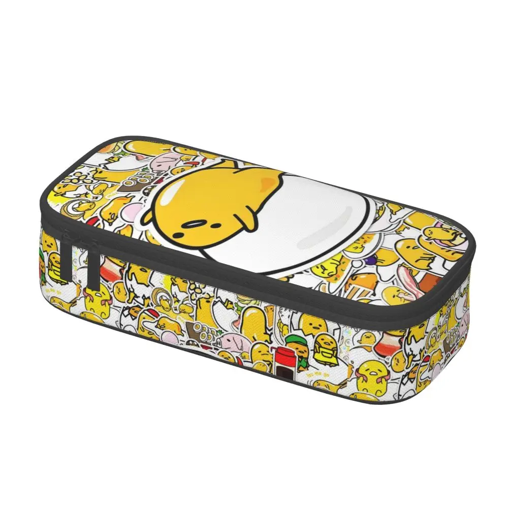 Kawaii Cartoon Gudetama Printed Student Pencil Case