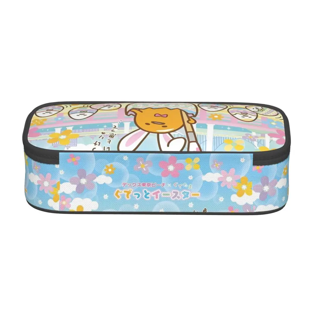 Kawaii Cartoon Celebrate Easter With Gudetama Pencil Case