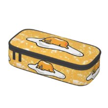 Custom Anime Gudetama Cartoon Korean Pencil Case Boy Girl Large Capacity Pencil Box Students Stationery Custom Anime Gudetama Cartoon Korean Pencil Case Boy Girl Large Capacity Pencil Box Students Stationery