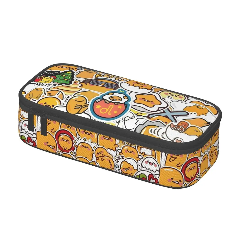 Cartoon Kawaii Gudetama Pattern Pencil Case