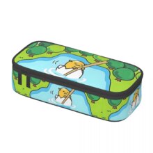 Custom Anime Gudetama Cartoon Korean Pencil Case Boy Girl Large Capacity Pencil Box Students Stationery Custom Anime Gudetama Cartoon Korean Pencil Case Boy Girl Large Capacity Pencil Box Students Stationery