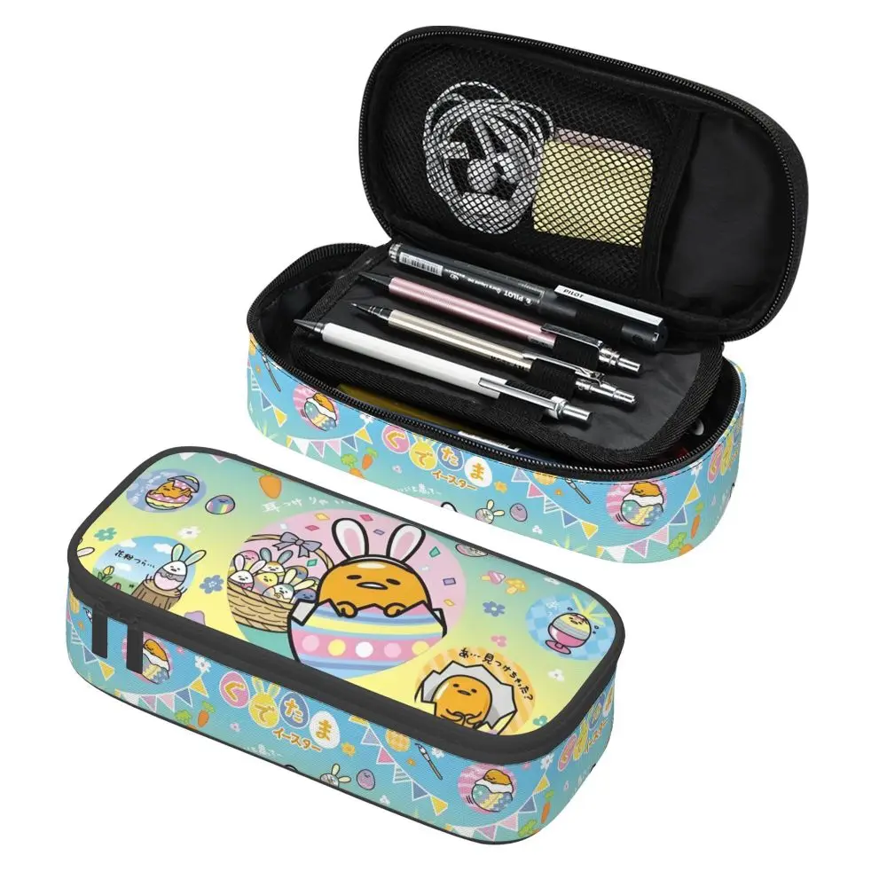 Cartoon Kawaii Celebrate Easter With Gudetama Pencil Case