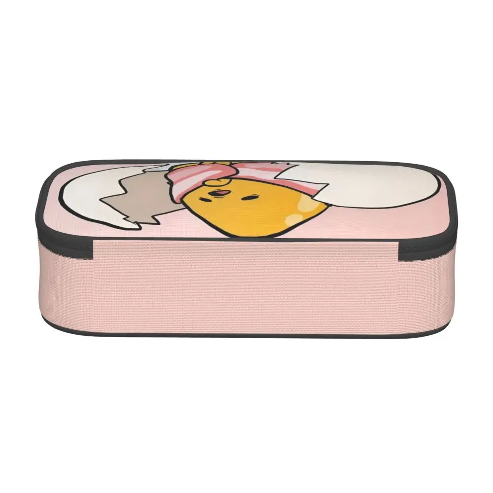 Kawaii Cartoon Sick Gudetama Pink Pencil Case Kawaii Cartoon Sick Gudetama Pink Pencil Case