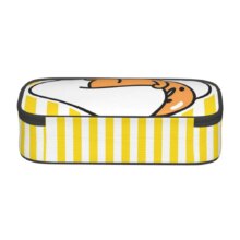 Custom Anime Gudetama Cartoon Korean Pencil Case Boy Girl Large Capacity Pencil Box Students Stationery Custom Anime Gudetama Cartoon Korean Pencil Case Boy Girl Large Capacity Pencil Box Students Stationery