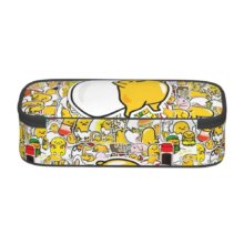 Custom Anime Gudetama Cartoon Korean Pencil Case Boy Girl Large Capacity Pencil Box Students Stationery Custom Anime Gudetama Cartoon Korean Pencil Case Boy Girl Large Capacity Pencil Box Students Stationery
