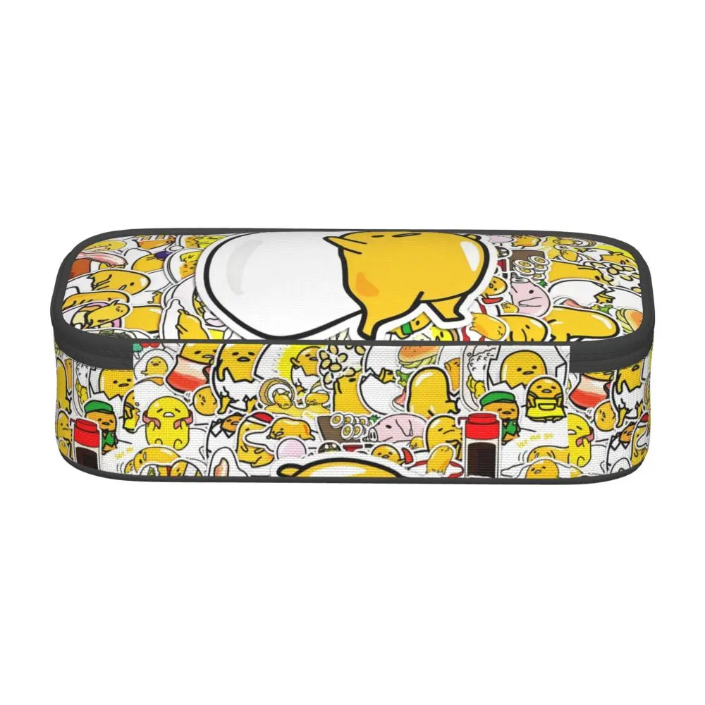 Kawaii Cartoon Gudetama Printed Student Pencil Case