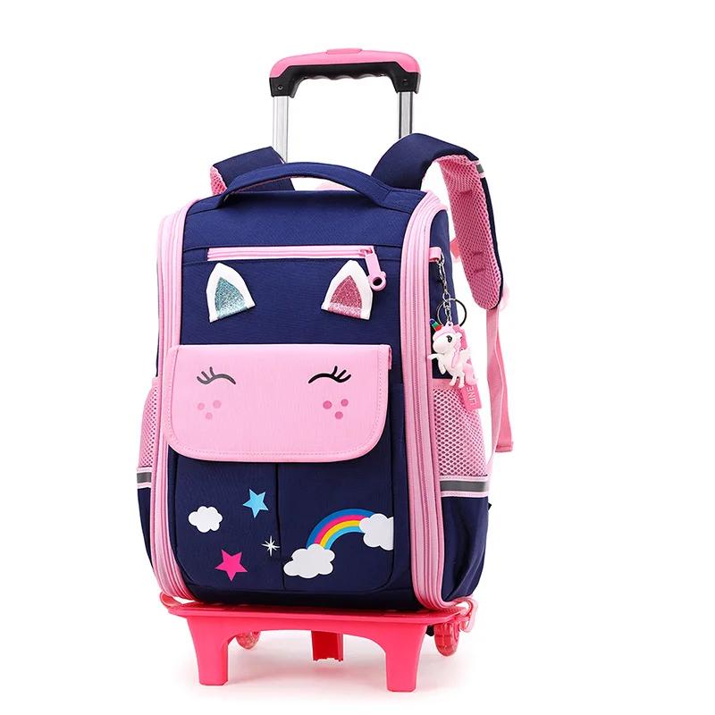 Kawaii Unicorn Trolley Backpack