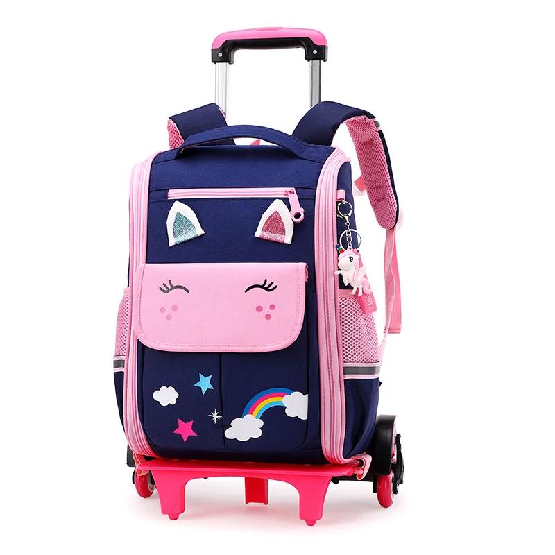 Unicorn Kawaii Trolley Backpack 