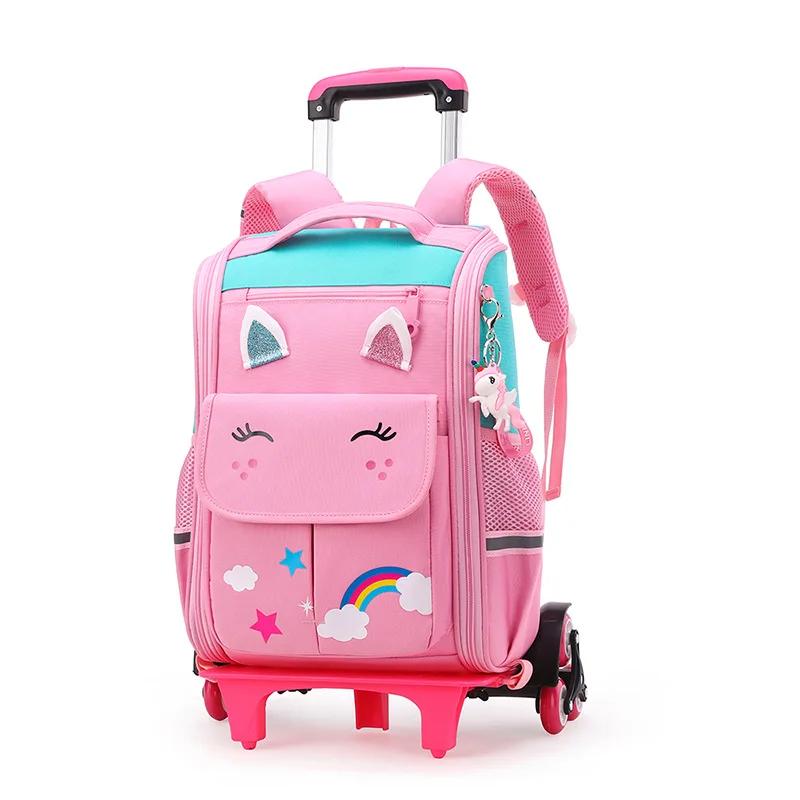 Unicorn Kawaii Trolley Backpack 