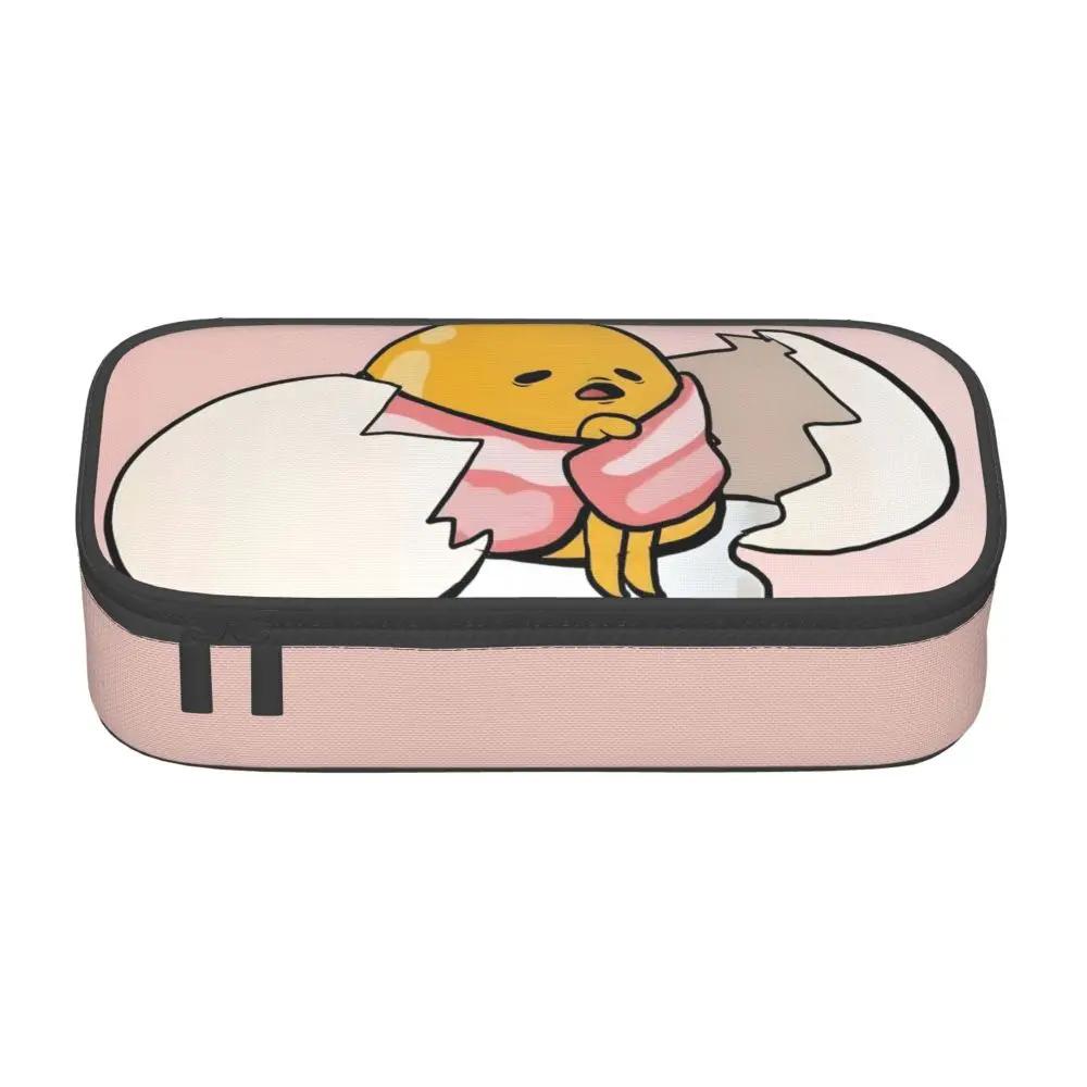 Kawaii Cartoon Sick Gudetama Pink Pencil Case Kawaii Cartoon Sick Gudetama Pink Pencil Case