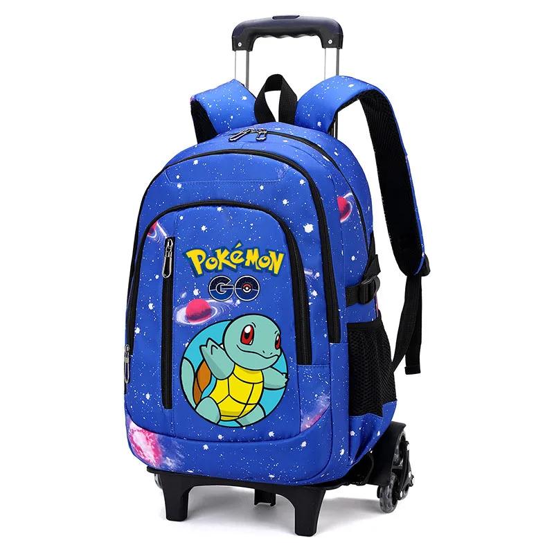 Anime Kawaii Pokemon Squirtle Trolley Backpack