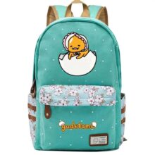 Kawaii Gudetama Printed Canvas School Bag (Copy) Kawaii Gudetama Printed Canvas School Bag (Copy)