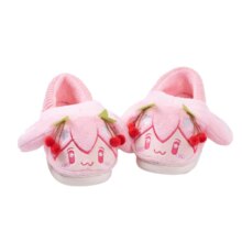 Kawaii Sakura Miku Plush Slippers Kawaii Sakura Miku Plush Slippers