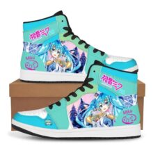 XT8Anime Hatsune Miku Shoes for Men Vocaloid Cosplay Male Sneakers Women High Top Sports Running Shoe Kawaii Casual S@XT6! XT8Anime Hatsune Miku Shoes for Men Vocaloid Cosplay Male Sneakers Women High Top Sports Running Shoe Kawaii Casual S@XT6!