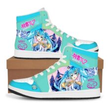Kawaii Anime Hatsune Miku Printed Shoes Kawaii Anime Hatsune Miku Printed Shoes