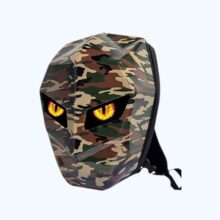 Kawaii LED Locomotive Backpack For Man – Small- Camouflage Kawaii LED Locomotive Backpack For Man - Small- Camouflage