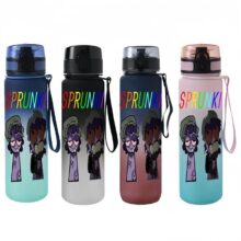 650ml Kawaii Cartoon Sprunki Jevin Horror Water Bottle 650ml Kawaii Cartoon Sprunki Jevin Horror Water Bottle