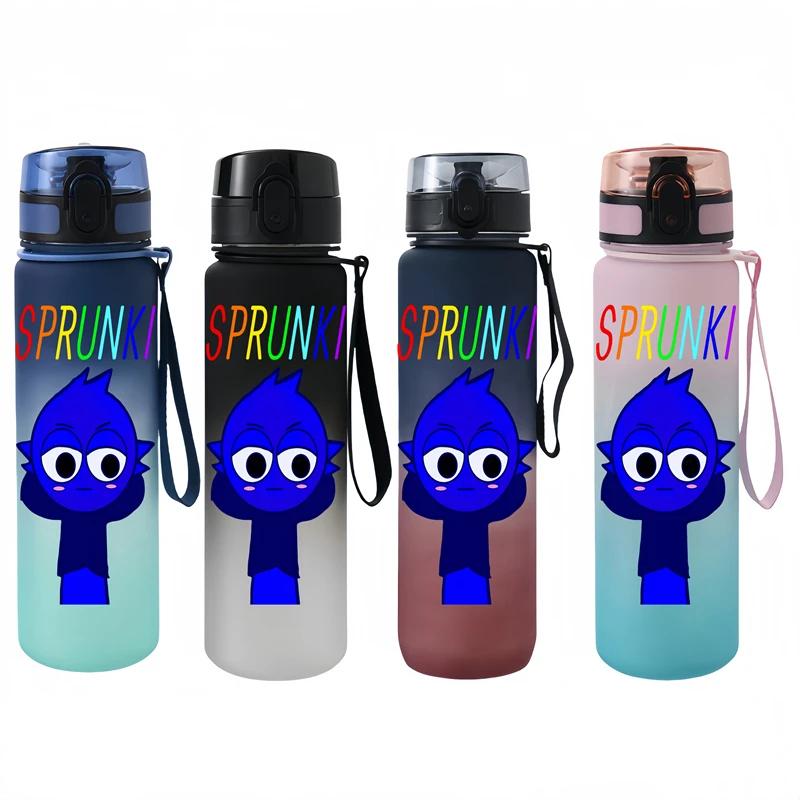 650ml Kawaii Cartoon Sprunki Jevin Water Bottle