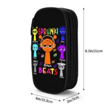 Classic Sprunki Kid Gaming Pencil Case Pencil Pouch Pen Box for Girl Boy Large Storage Bags School Supplies Gifts Stationery Classic Sprunki Kid Gaming Pencil Case Pencil Pouch Pen Box for Girl Boy Large Storage Bags School Supplies Gifts Stationery