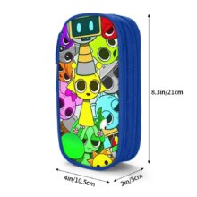 Classic Sprunki Kid Gaming Pencil Case Pencil Pouch Pen Box for Girl Boy Large Storage Bags School Supplies Gifts Stationery Classic Sprunki Kid Gaming Pencil Case Pencil Pouch Pen Box for Girl Boy Large Storage Bags School Supplies Gifts Stationery