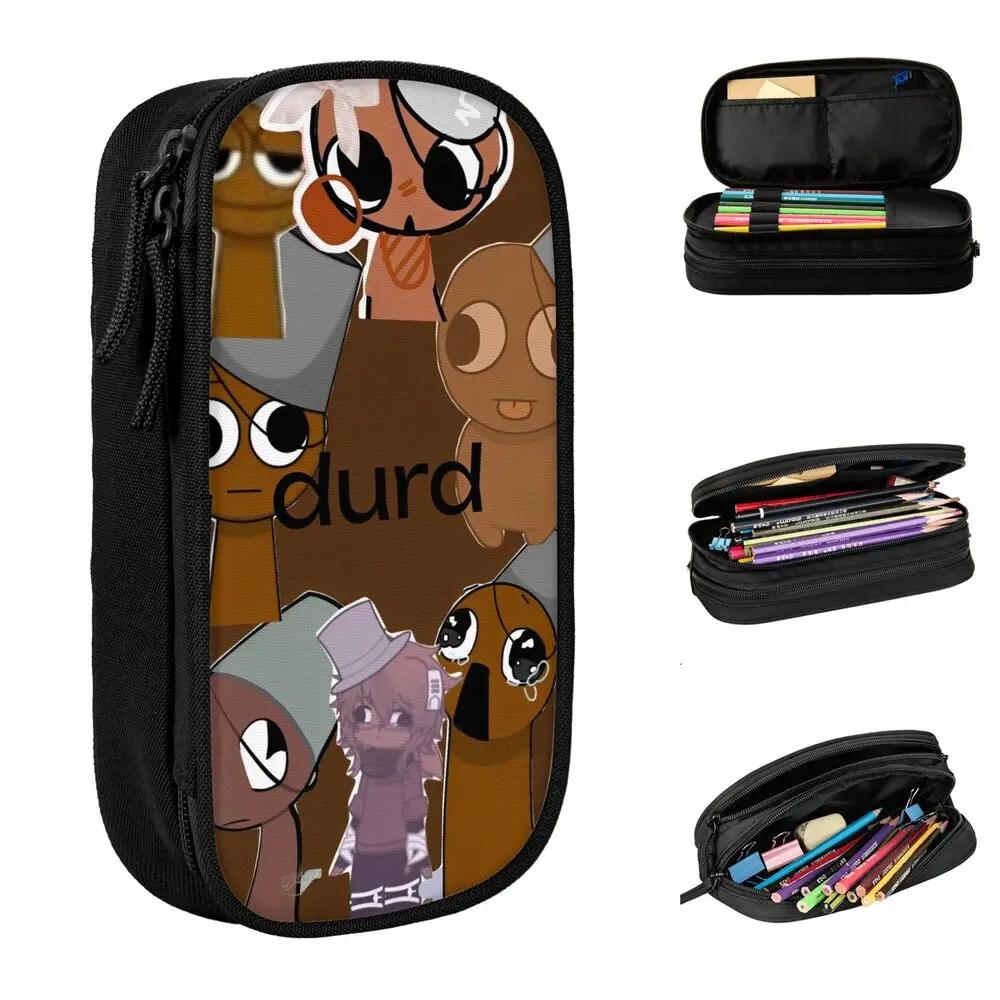 Cartoon Kawaii Sprunki Brud Printed Pencil Case