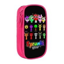 Kawaii Cartoon Sprunki Retake Pencil Case Kawaii Cartoon Sprunki Retake Pencil Case
