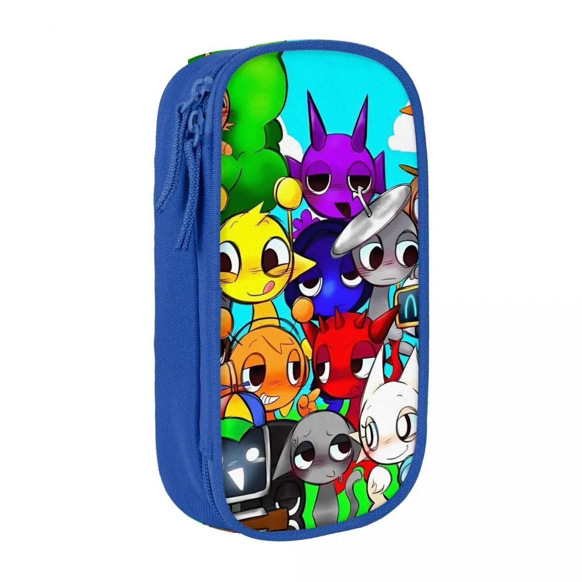 Kawaii Sprunki Character Student Pencil Case Kawaii Sprunki Character Student Pencil Case