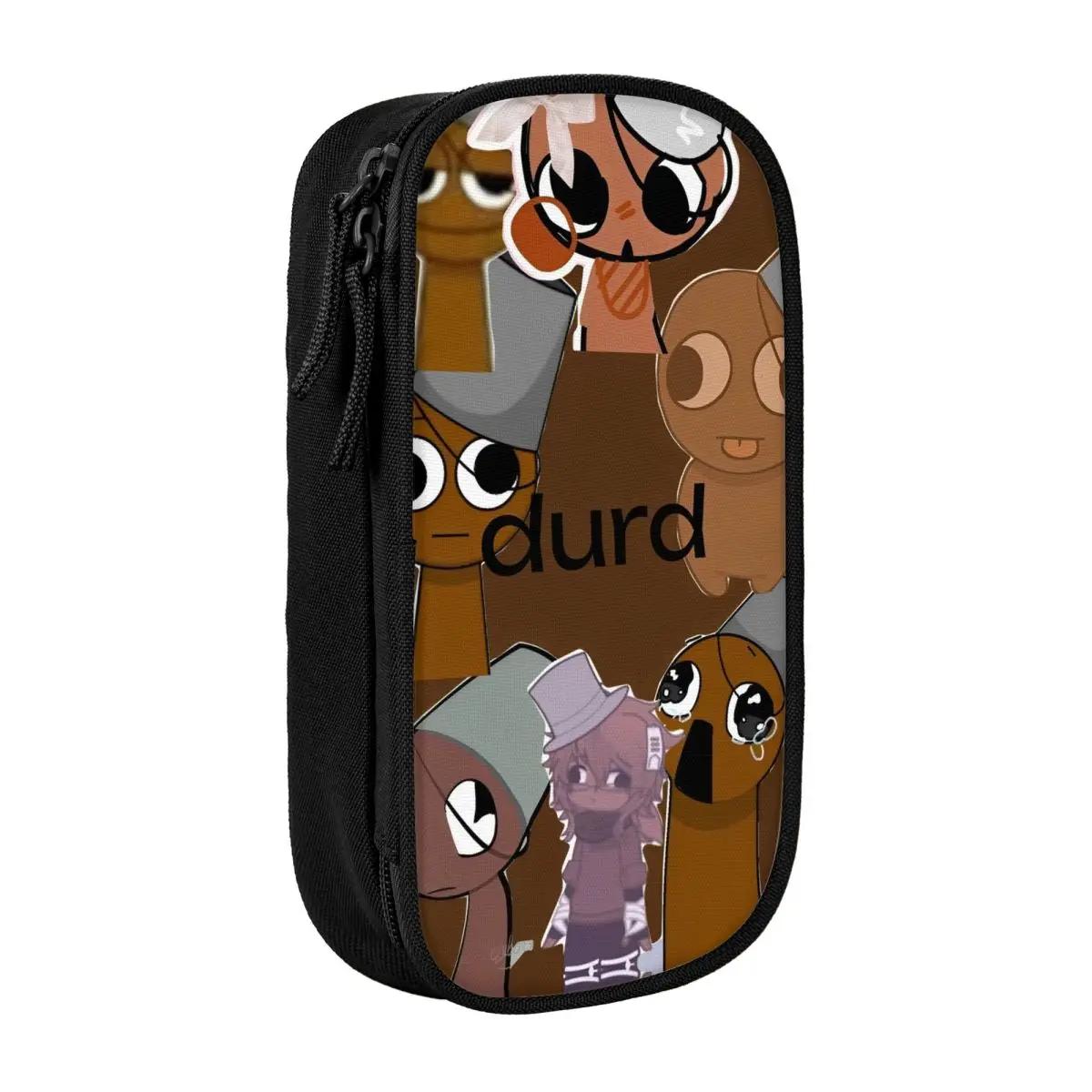 Cartoon Kawaii Sprunki Brud Printed Pencil Case