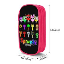 Kawaii Cartoon Sprunki Pencil Case Kawaii Cartoon Sprunki Pencil Case