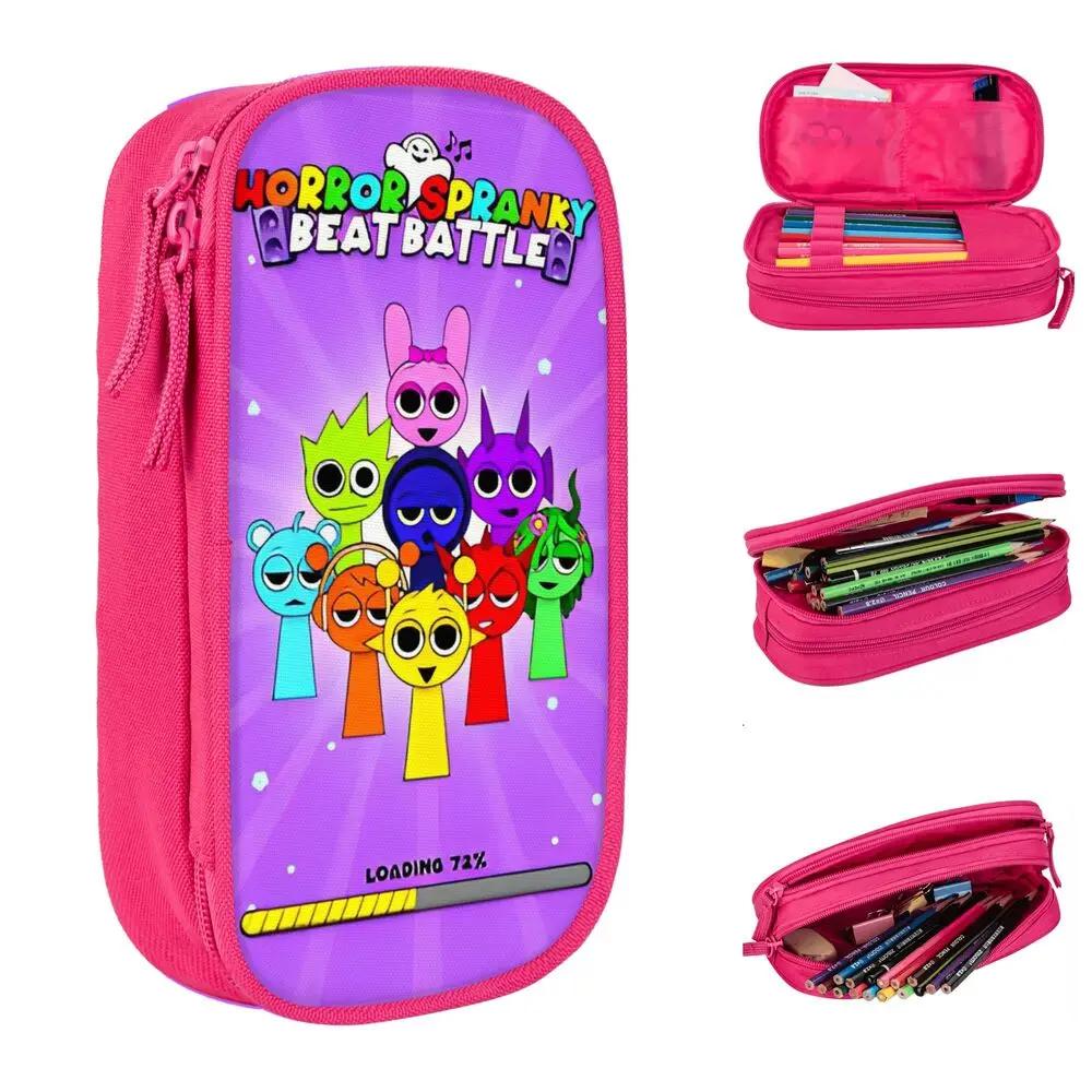 Kawaii Cartoon Horror Spranky Beat Battle Pencil Case Kawaii Cartoon Horror Spranky Beat Battle Pencil Case