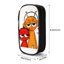 Classic Sprunki Kid Gaming Pencil Case Pencil Pouch Pen Box for Girl Boy Large Storage Bags School Supplies Gifts Stationery Classic Sprunki Kid Gaming Pencil Case Pencil Pouch Pen Box for Girl Boy Large Storage Bags School Supplies Gifts Stationery