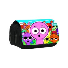 Cartoon Sprunki Character Kawaii Pencil Case Cartoon Sprunki Character Kawaii Pencil Case