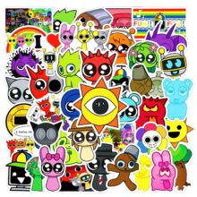 60Pcs Sprunki Kawaii Waterproof Sticker 60Pcs Sprunki Kawaii Waterproof Sticker
