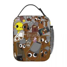 Kawaii Cartoon Sprunki Brud And Simon Lunch Bag Kawaii Cartoon Sprunki Brud And Simon Lunch Bag