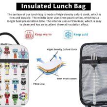 Kawaii Cartoon Incredibox Sprunki Insulated Lunch Bag Kawaii Cartoon Incredibox Sprunki Insulated Lunch Bag