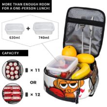 Kawaii Cartoon Incredibox Sprunki Insulated Lunch Bag Kawaii Cartoon Incredibox Sprunki Insulated Lunch Bag