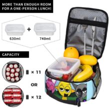 Kawaii Cartoon Incredibox Sprunki Insulated Lunch Bag Kawaii Cartoon Incredibox Sprunki Insulated Lunch Bag
